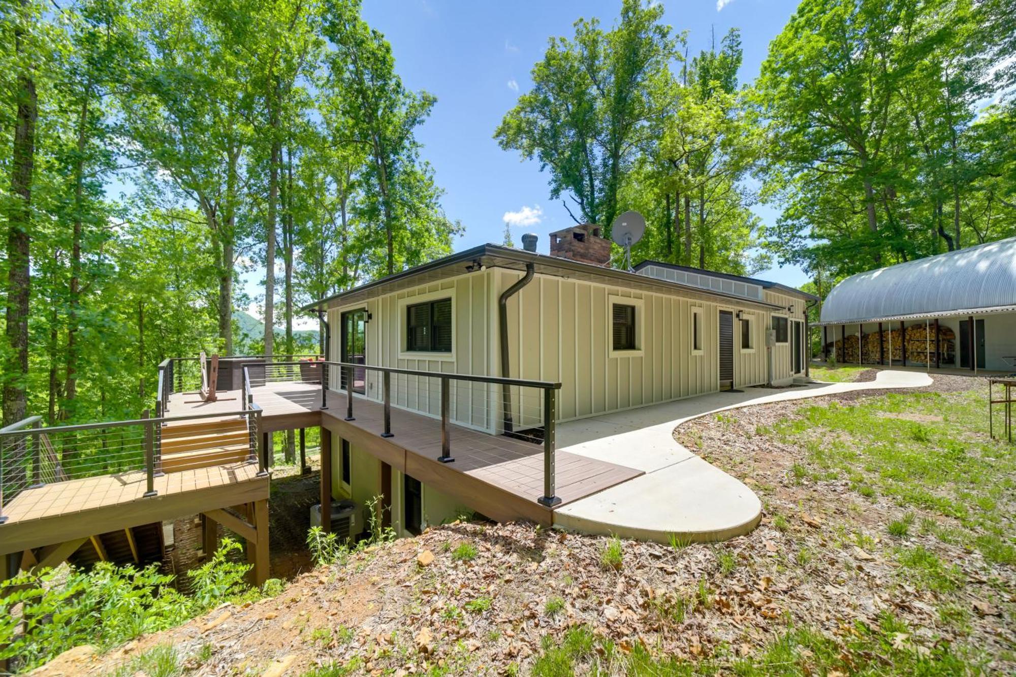 Remote Smoky Mtn Escape With Views And Trail Access! Vila Cullowhee Exterior foto