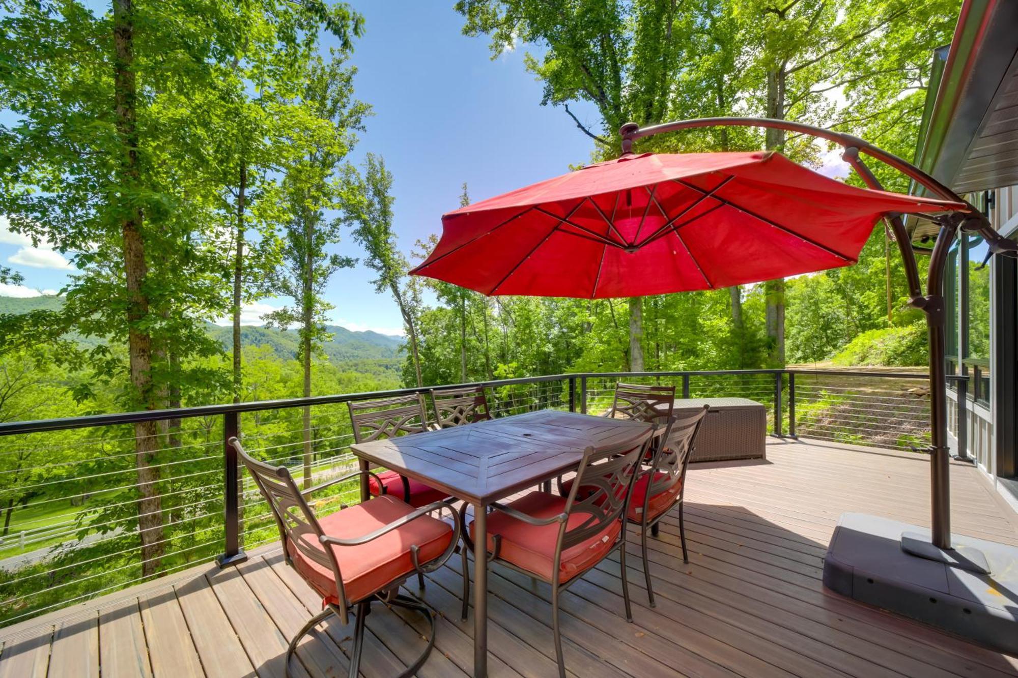 Remote Smoky Mtn Escape With Views And Trail Access! Vila Cullowhee Exterior foto