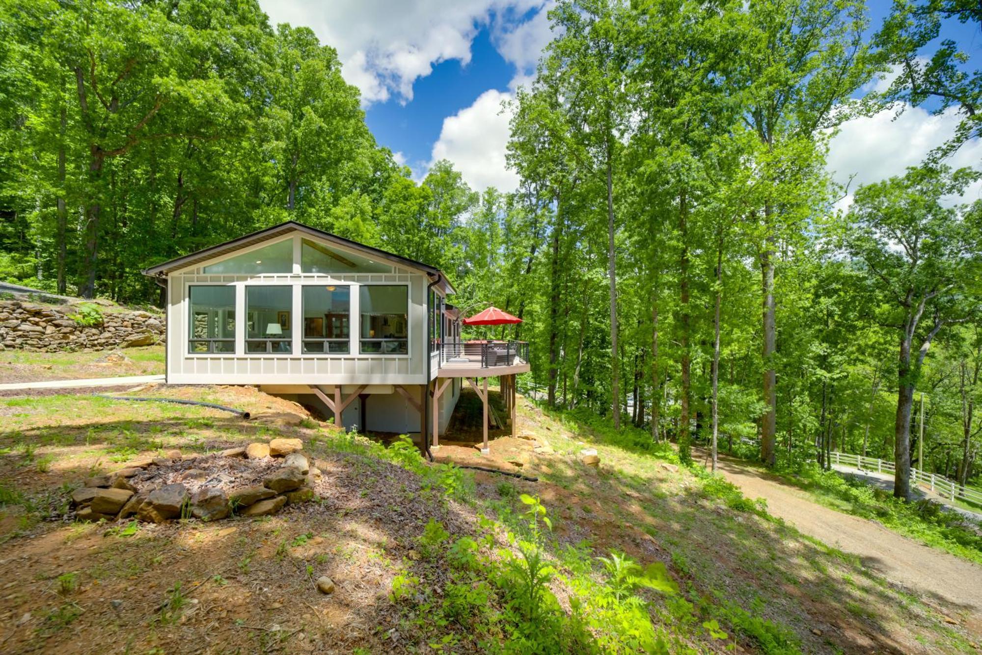 Remote Smoky Mtn Escape With Views And Trail Access! Vila Cullowhee Exterior foto