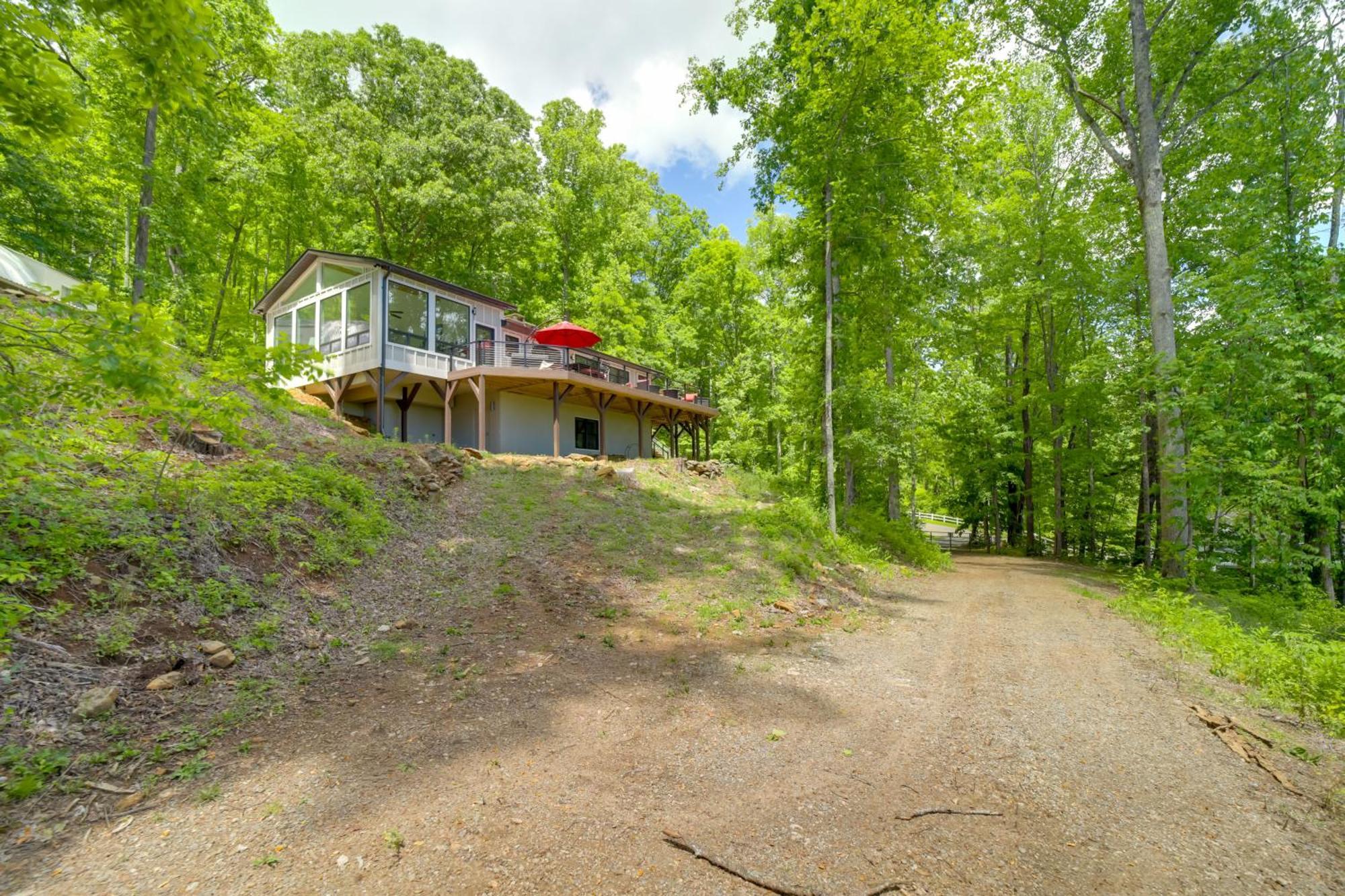 Remote Smoky Mtn Escape With Views And Trail Access! Vila Cullowhee Exterior foto